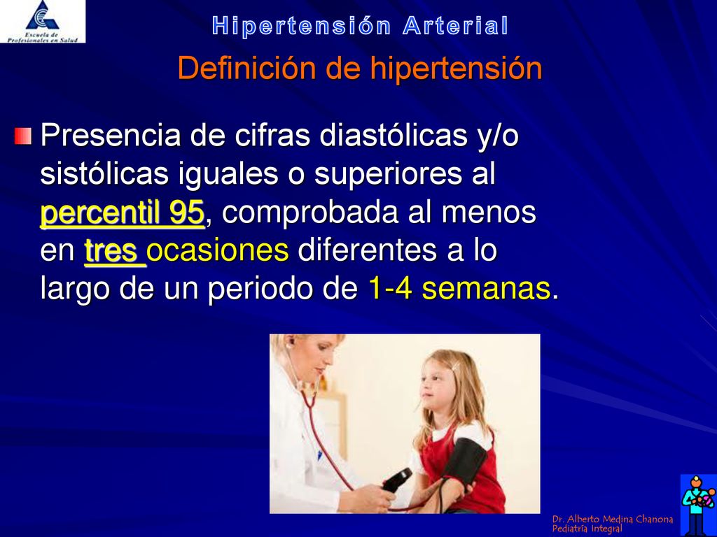 La presión arterial diastólica es 95